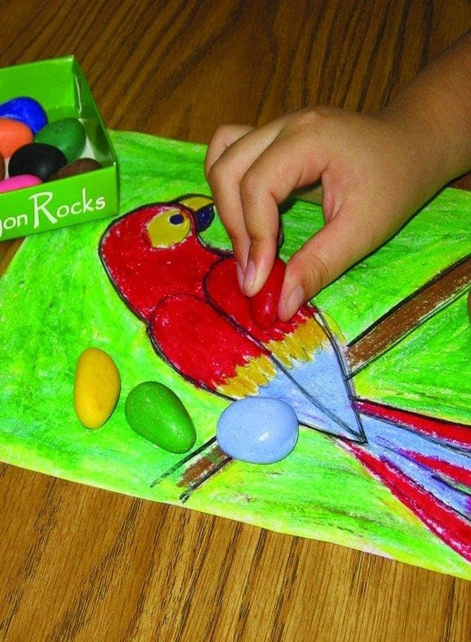 Crayon Rocks Toddler Crayons 24-Color Gift Set - Ergonomic Rock Crayon for Ages 1-5, Non-Toxic Preschool Crayons & Holiday Gift Combo with Bag - Fine Motor Skills Development - Image 3